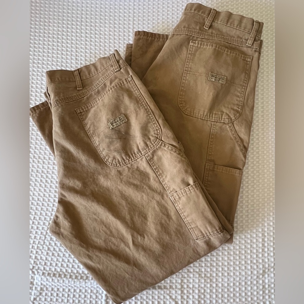 Wrangler Men’s Carpenter Pants Bundle 38x34